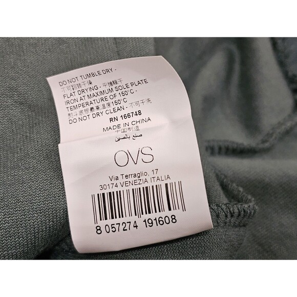 Mens 2XL Terry Cloth Hoodie Green Pullover Towel Sweatshirt Piombo Cozy Lounge - Picture 16 of 16